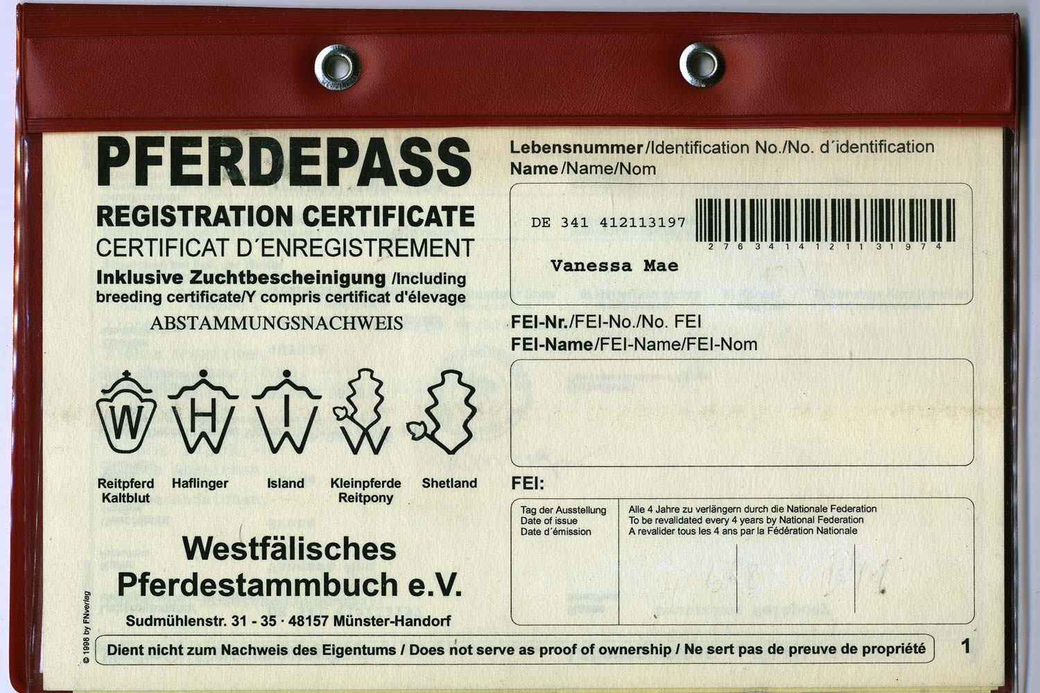 Pferd Einschläfern Ohne Equidenpass